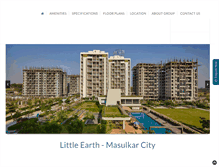 Tablet Screenshot of littleearthpune.com